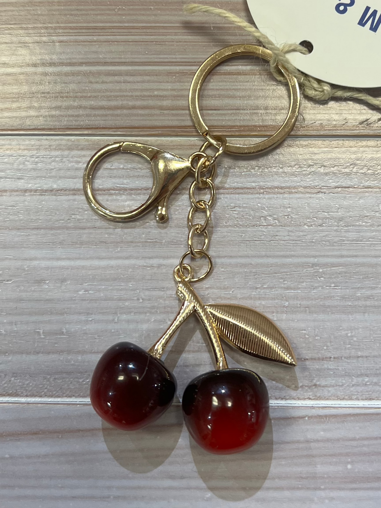 Cherry Bag Charm