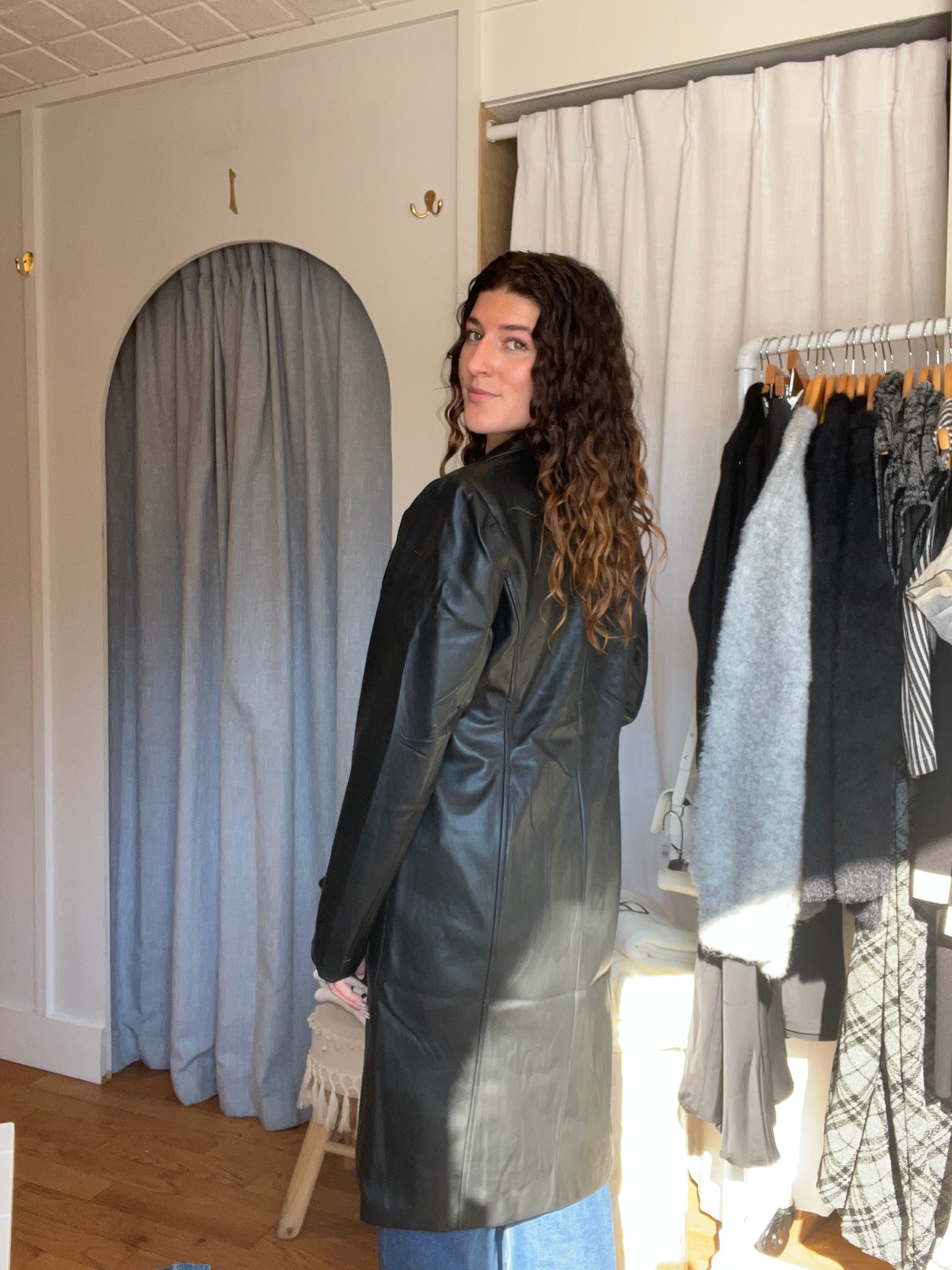 Faux Leather Fav Jacket