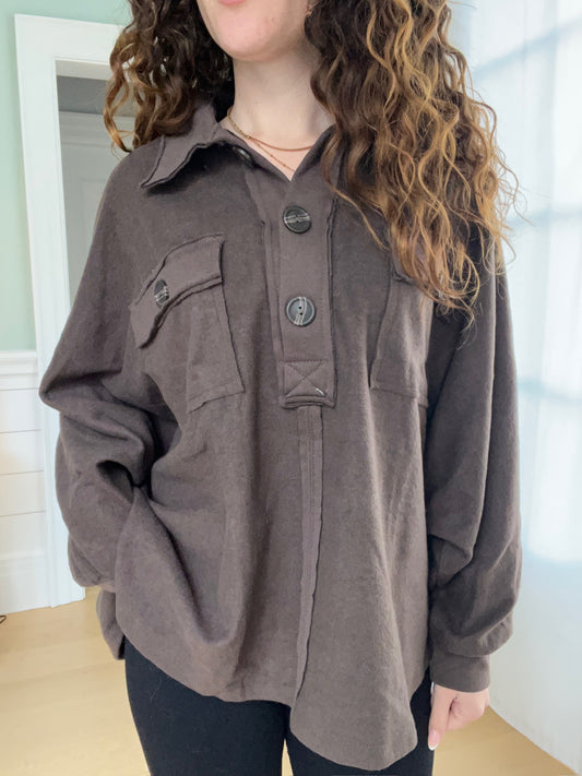 Cali Collared Pullover