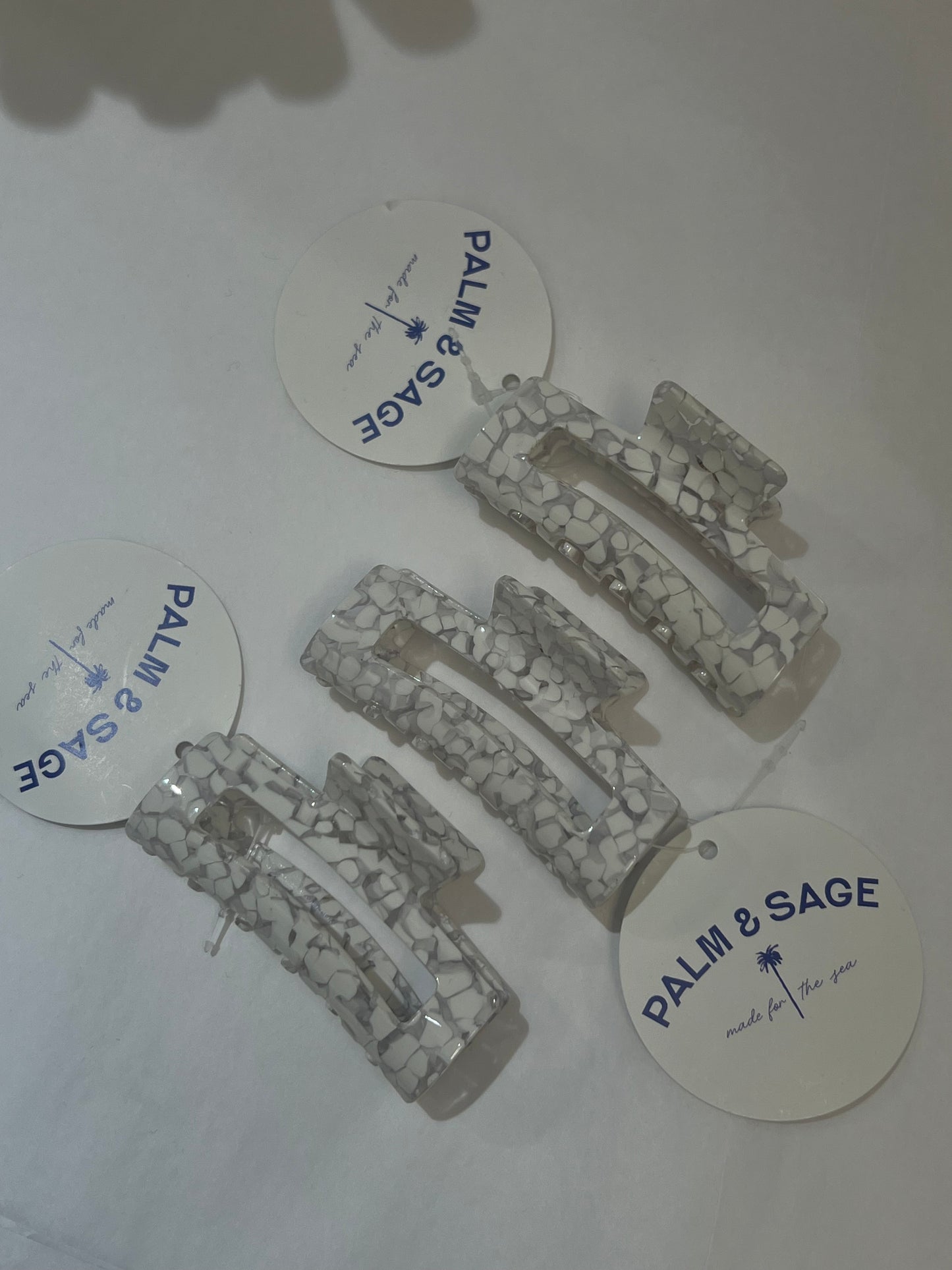 Rectangle Cellulose Hair Claw