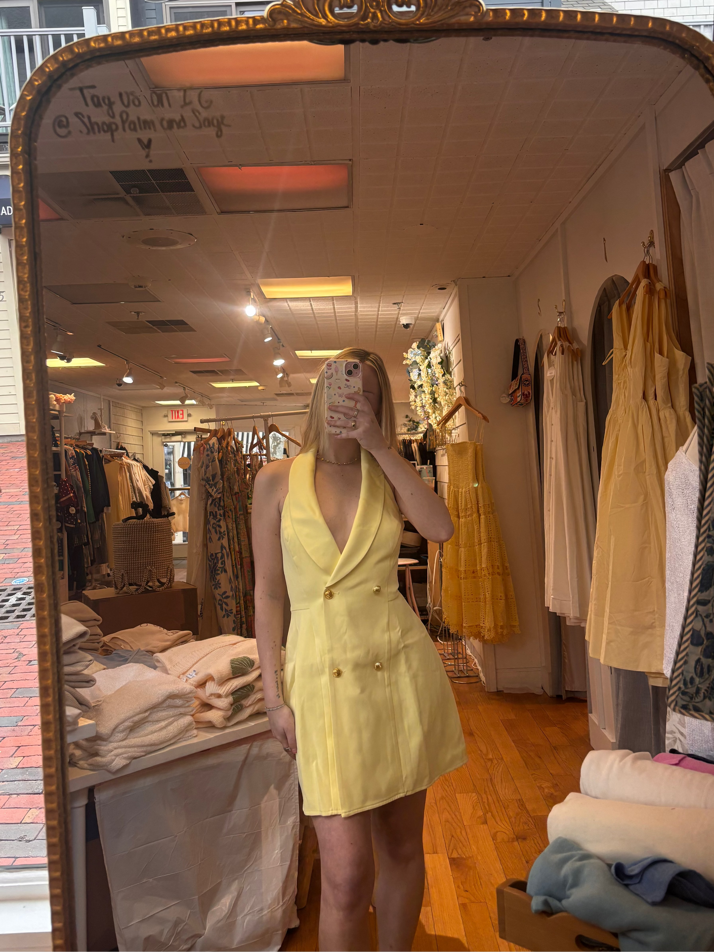 Seeing Clearly Mini Dress