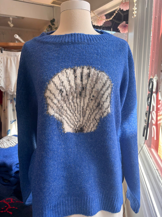 Beach Shells Sweater