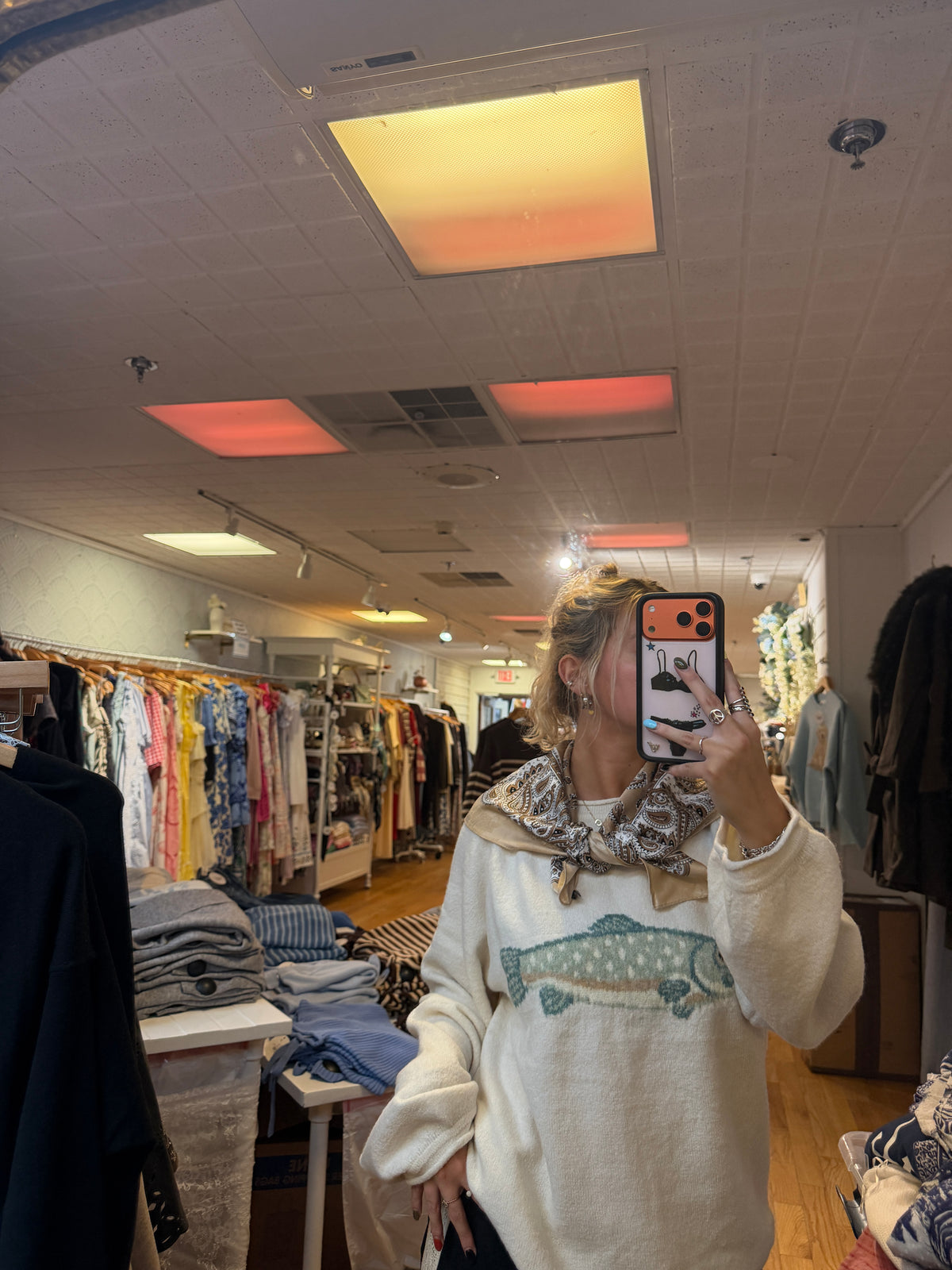 Something's Fishy Sweater