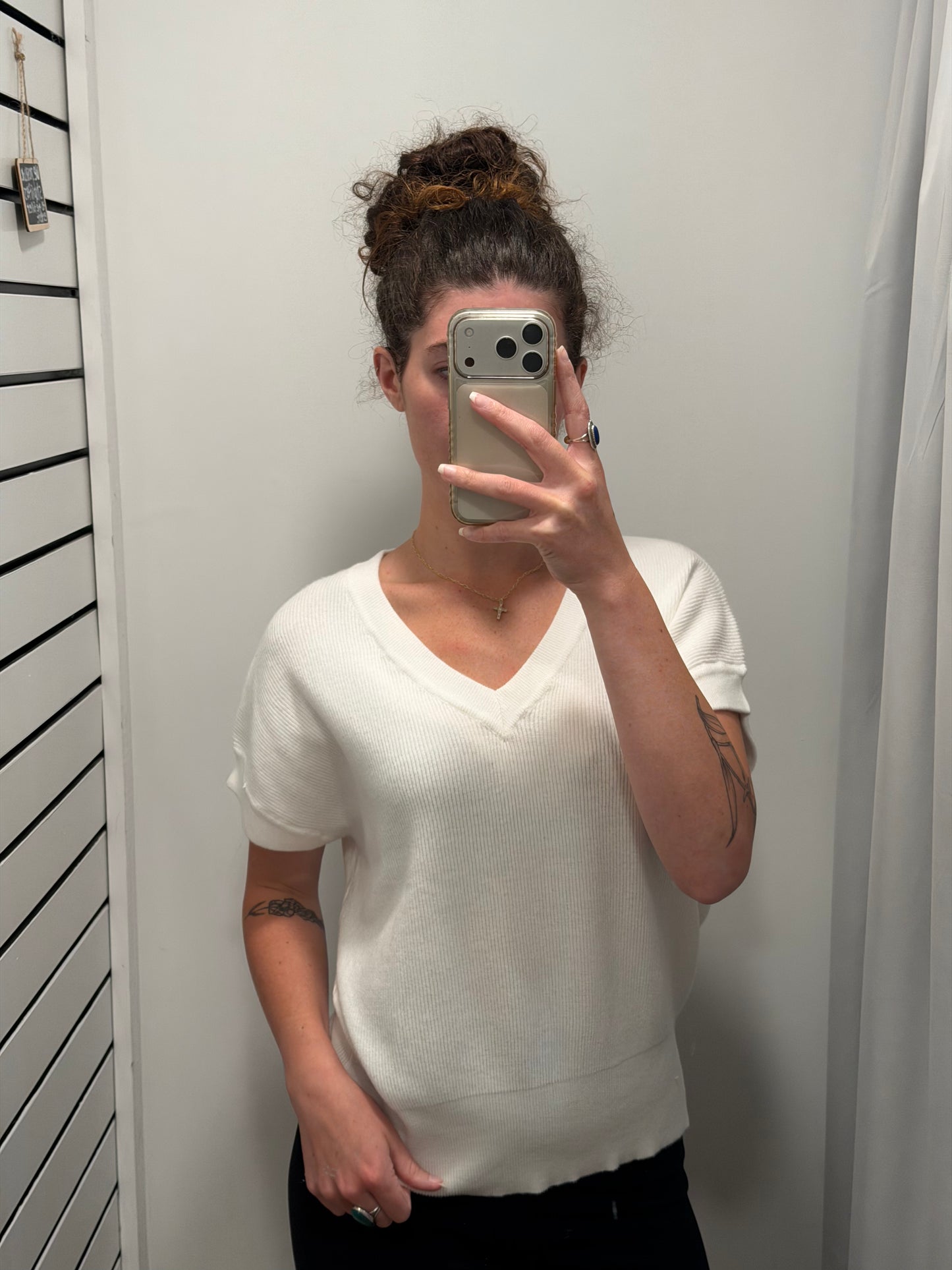 Summer Villa V-Neck Sweater Top