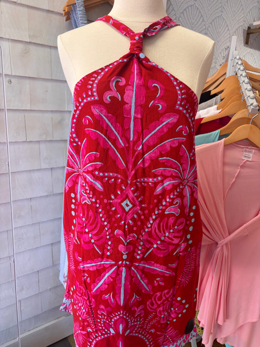 Cabana Halter Mini Dress