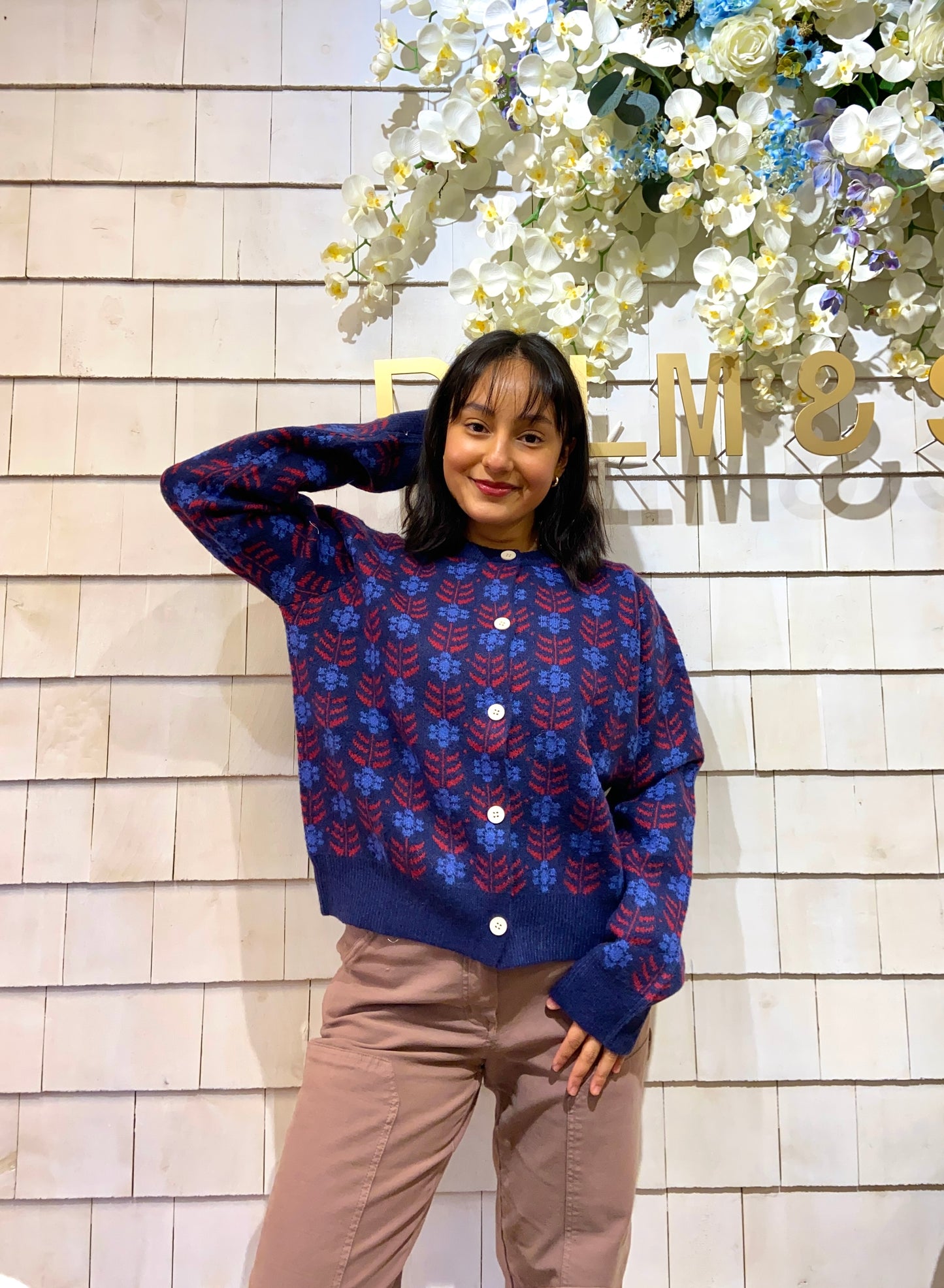 Petal Puff Knit Sweater