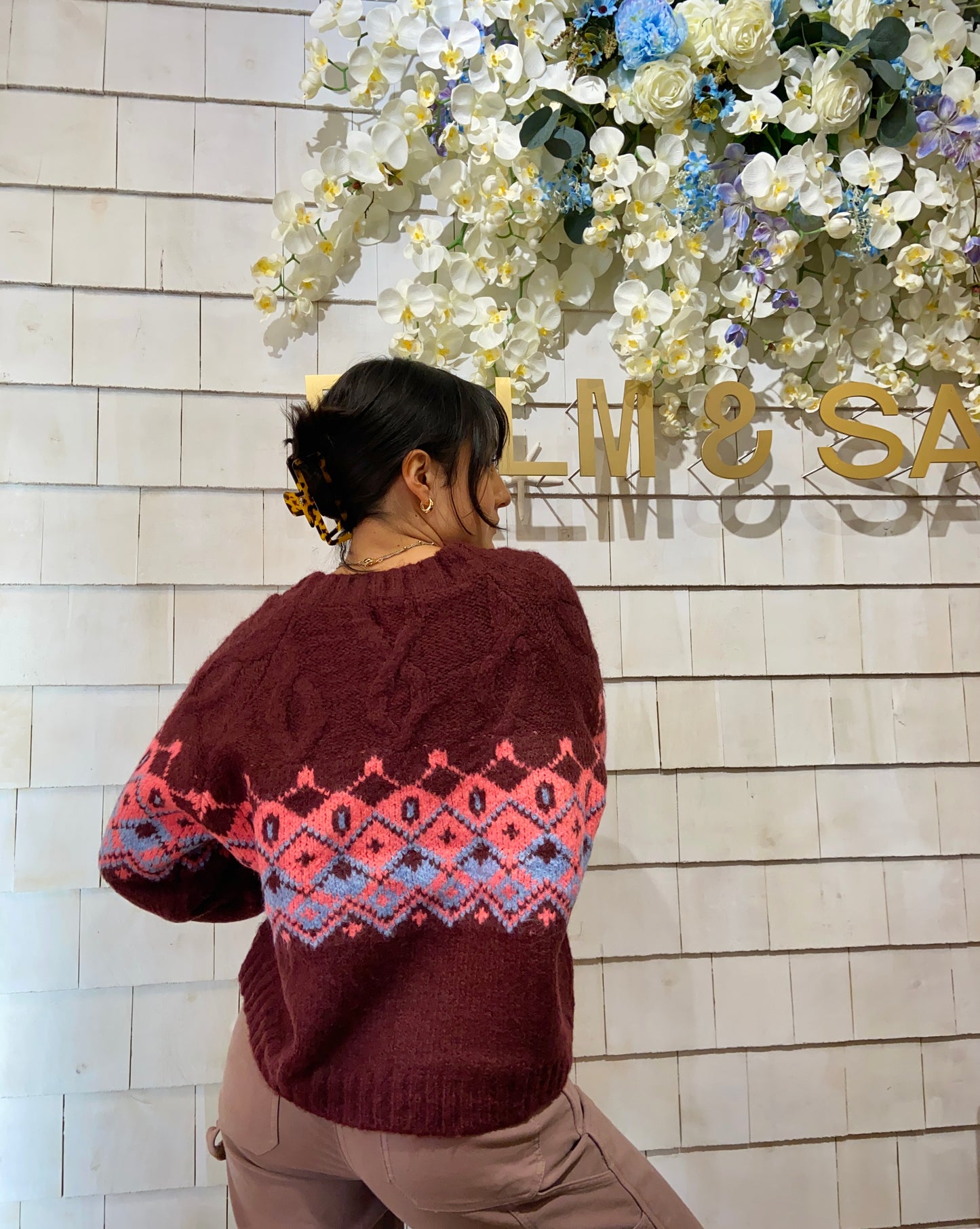 Alpine Cable Sweater