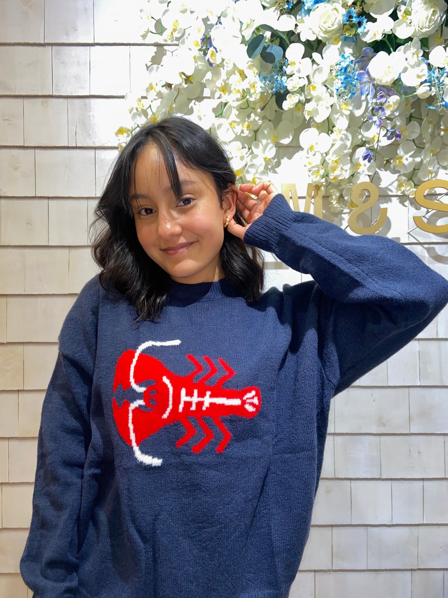 Maine Lobster Sweater