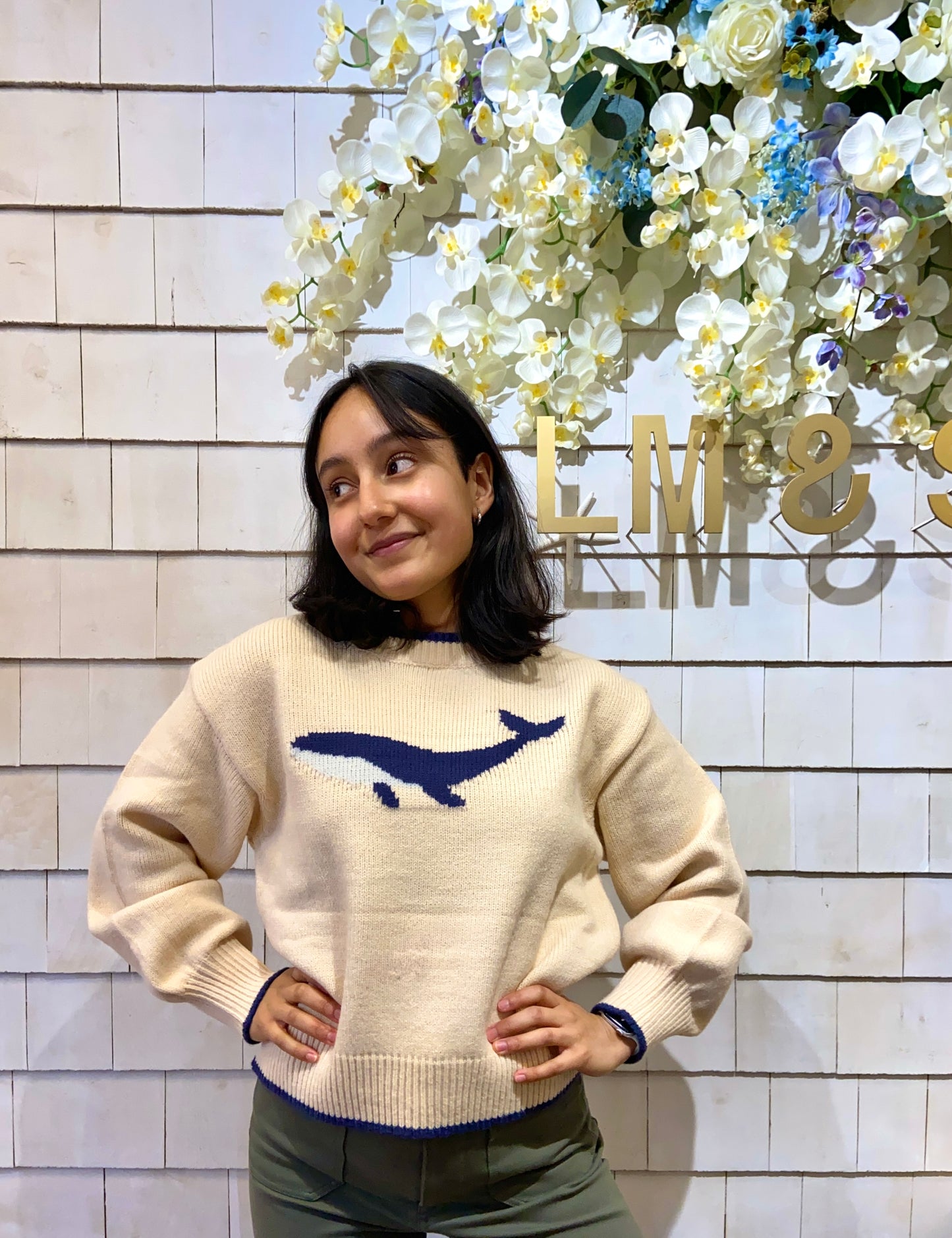 Blue Whale Sweater