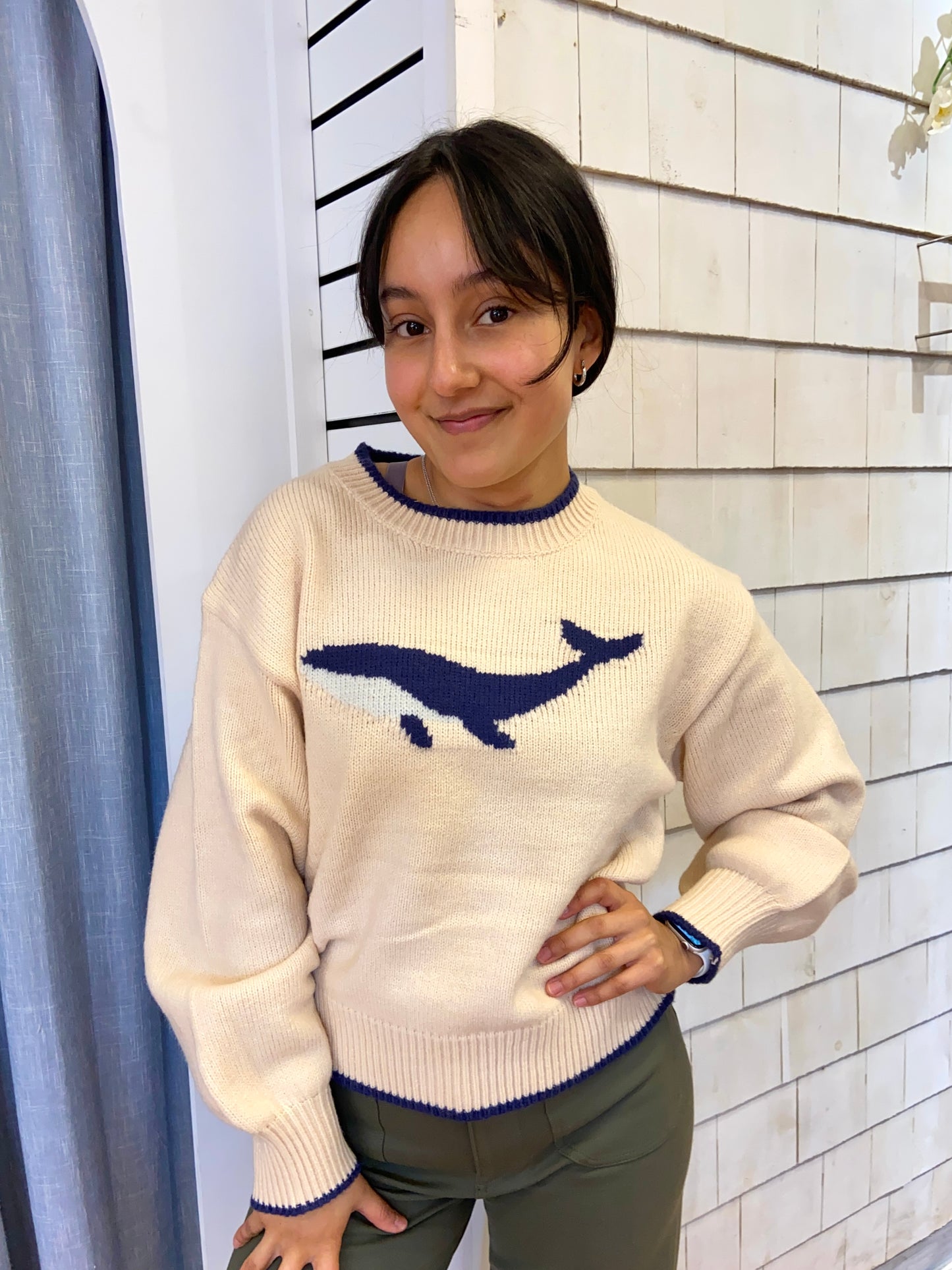 Blue Whale Sweater