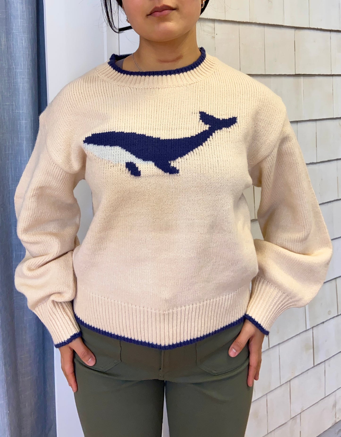 Blue Whale Sweater