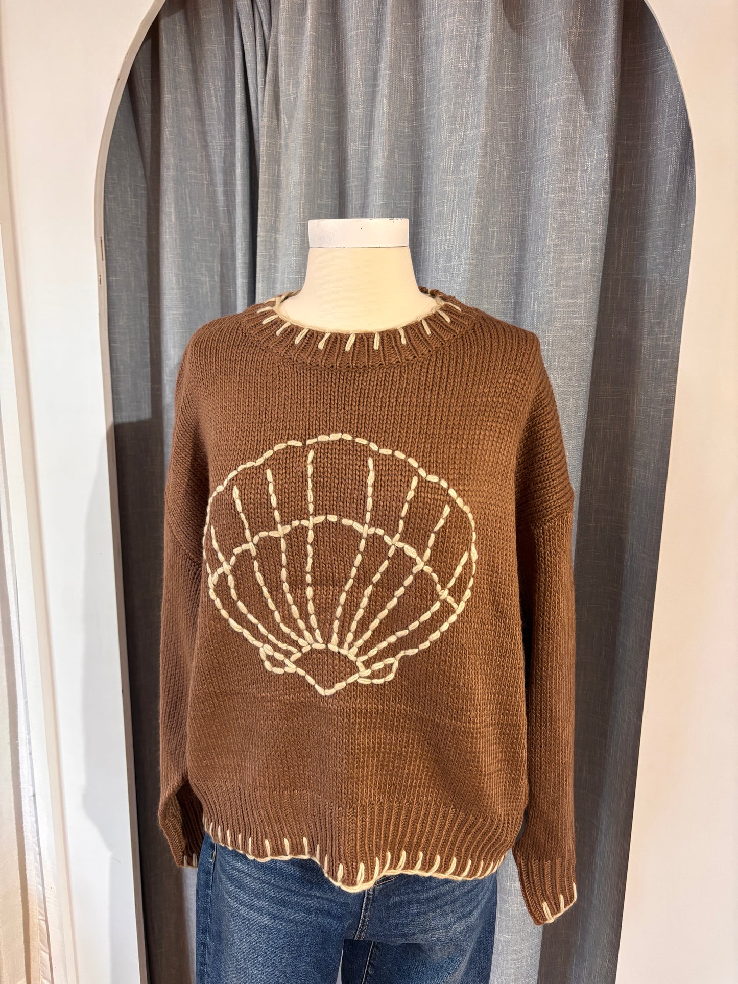 Sally Seashell Sweater