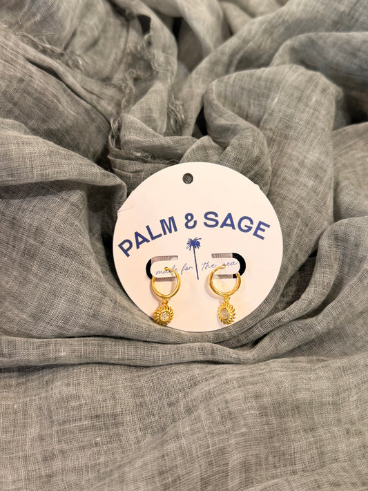 Sunflower Field Earring