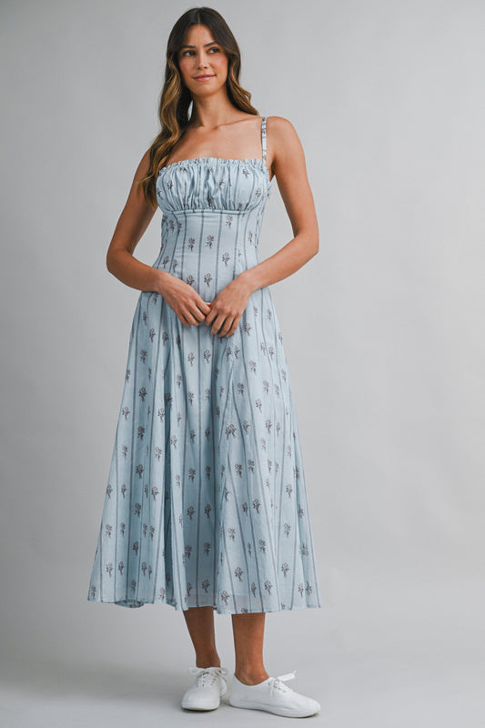 Opening Doors Midi Dress