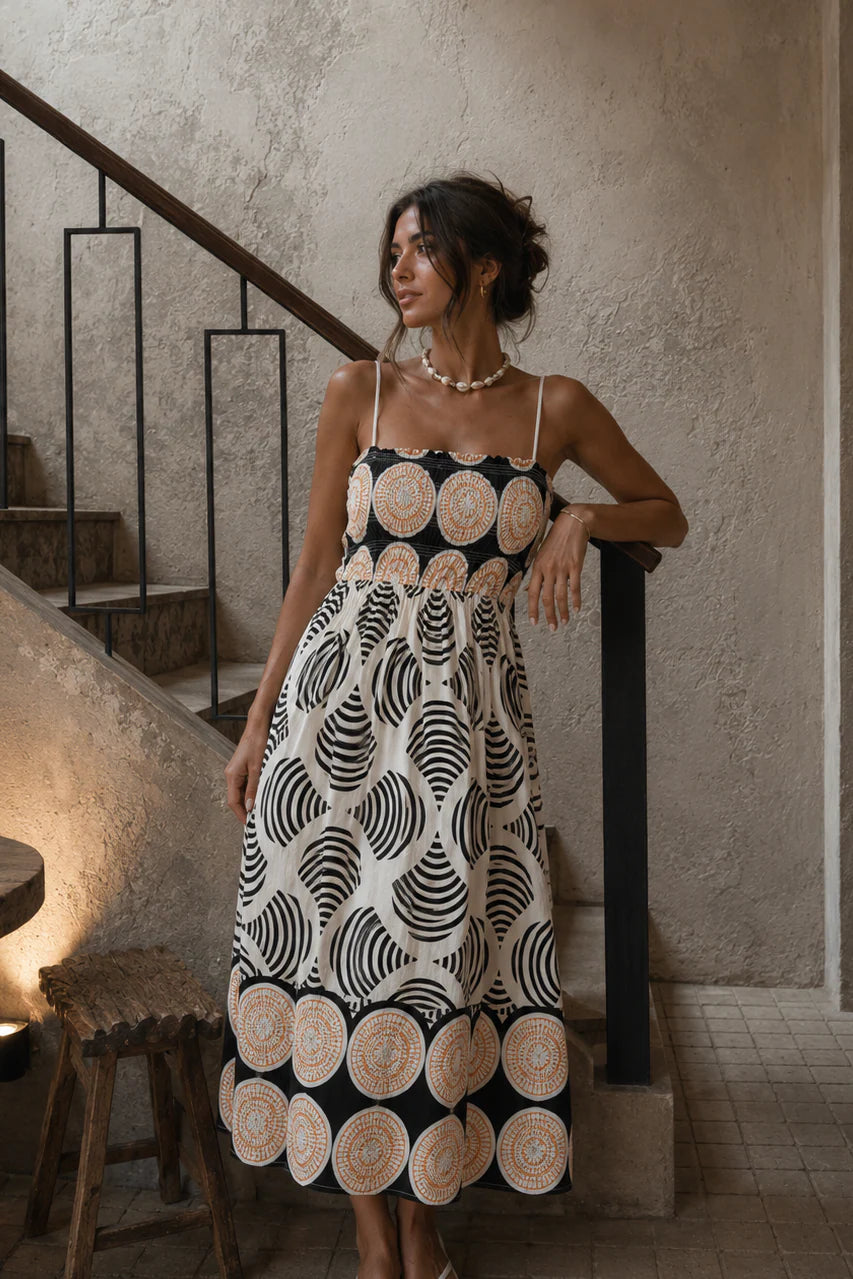 Illusions Of You Midi Dress