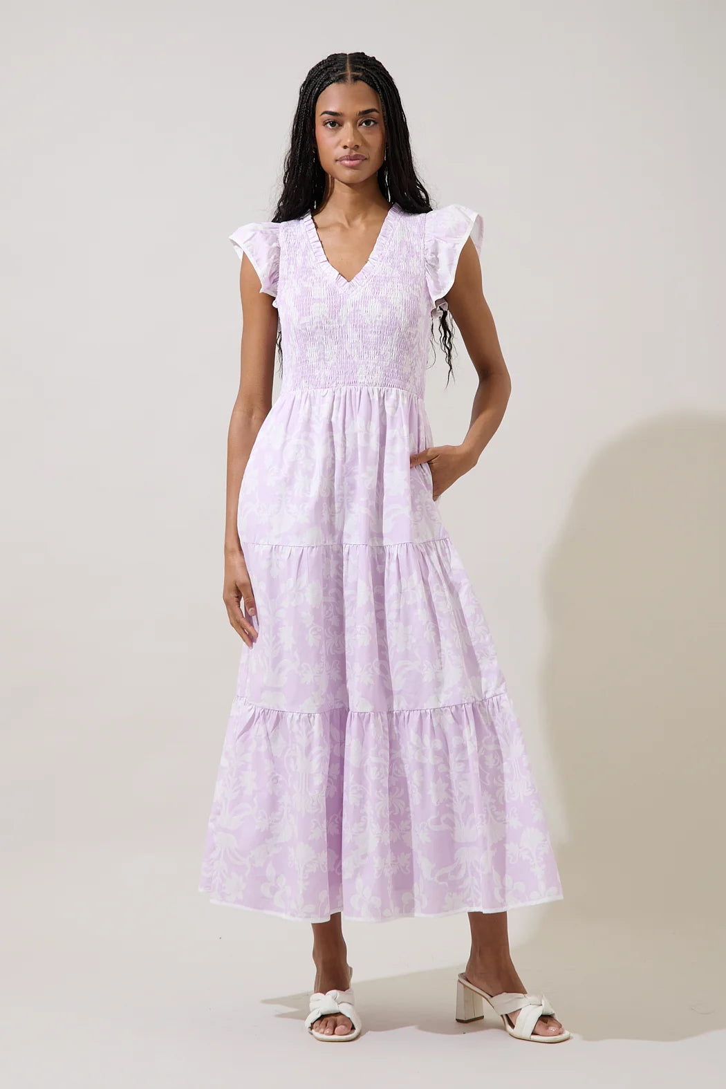 Wisteria Midi Dress