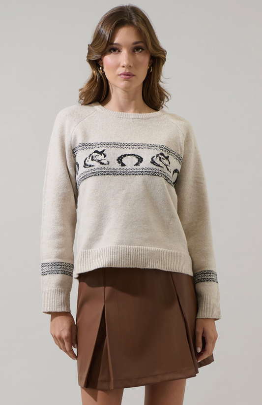 Camelot Horse Sweater