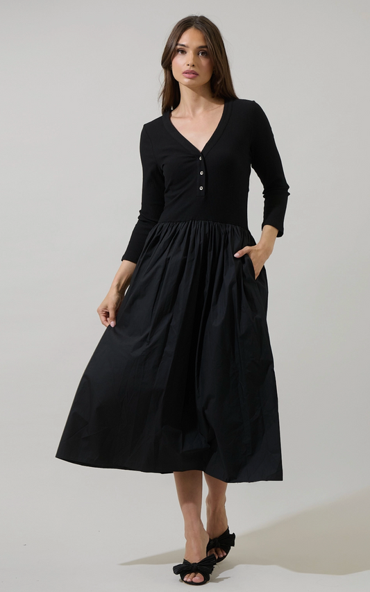 Shelley Knit Midi Dress