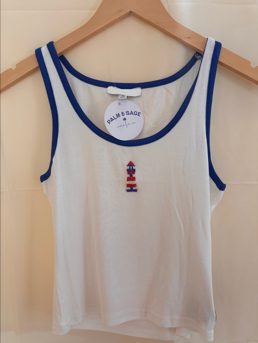 Beaded Lighthouse Tank