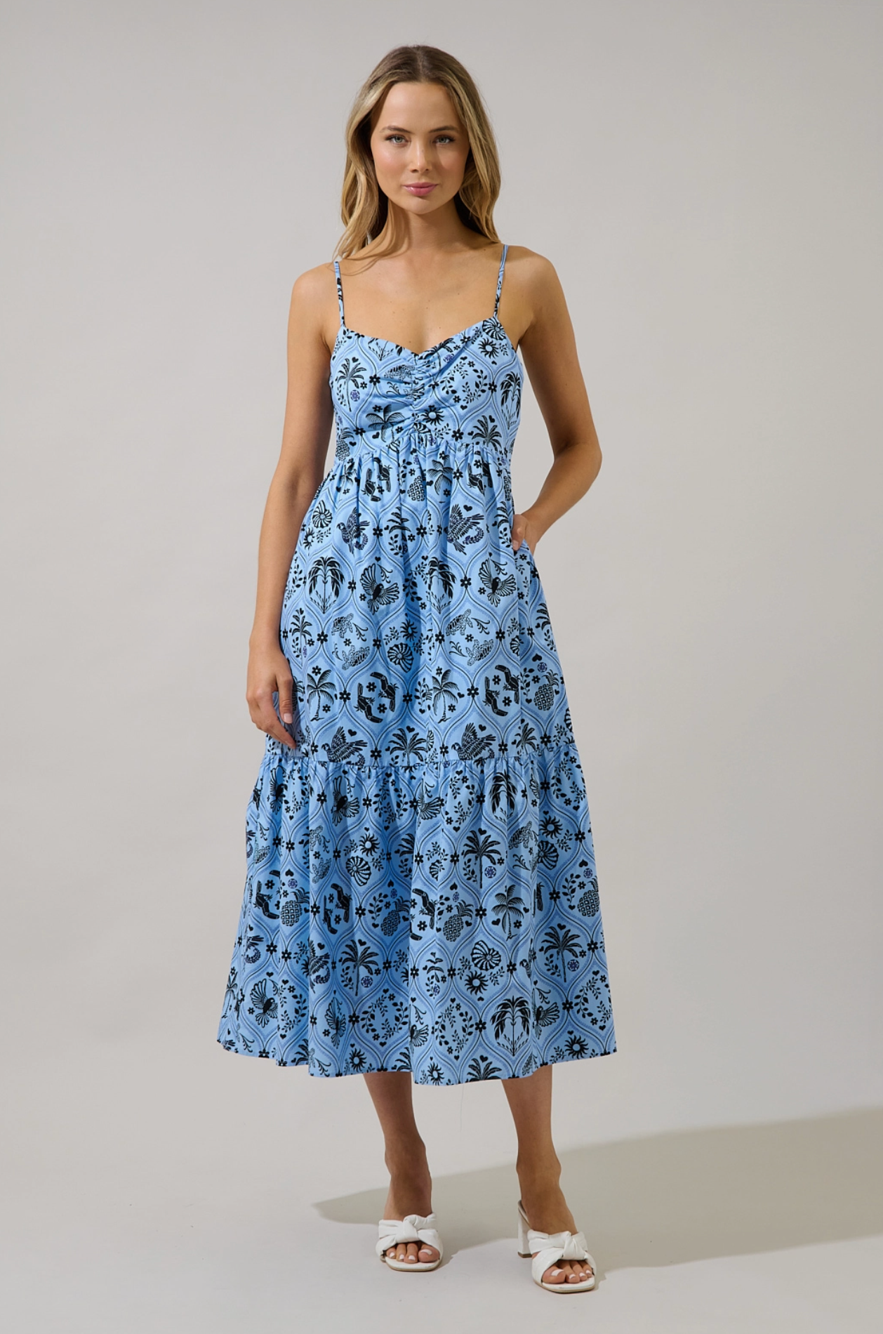 The Tropics Midi Dress