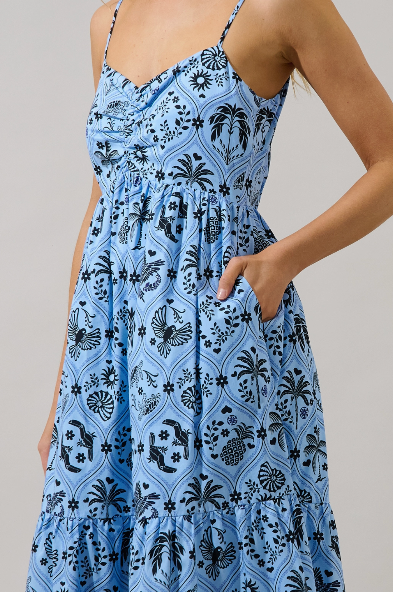 The Tropics Midi Dress