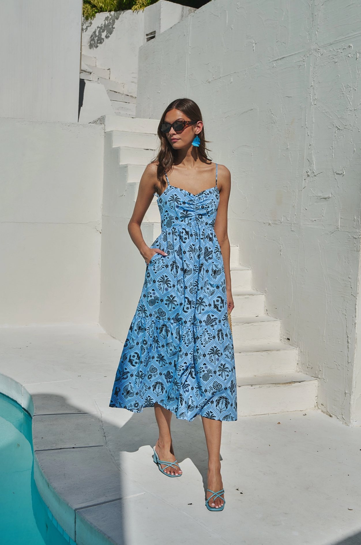 The Tropics Midi Dress