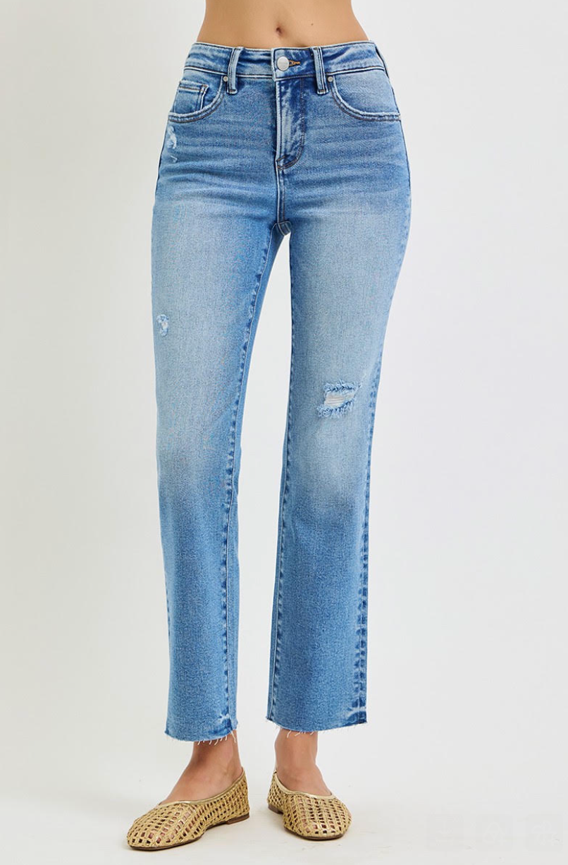 Soleil Stretch Straight Leg Jean