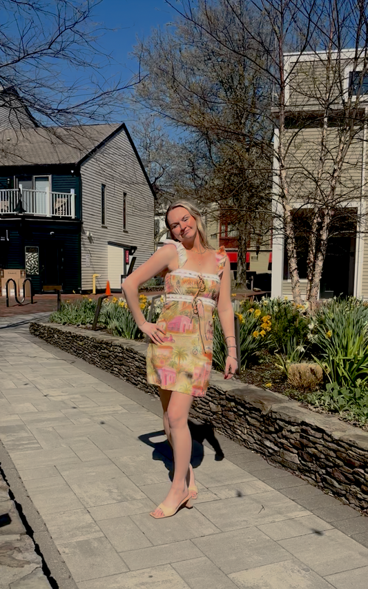 Places We'll Go Mini Dress