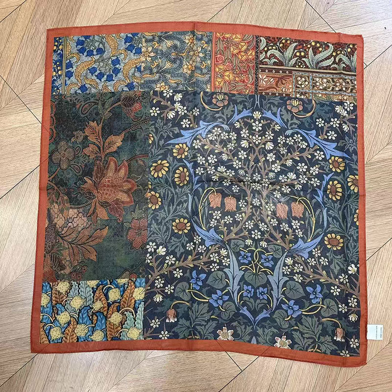 Vintage Collage Hair Scarf