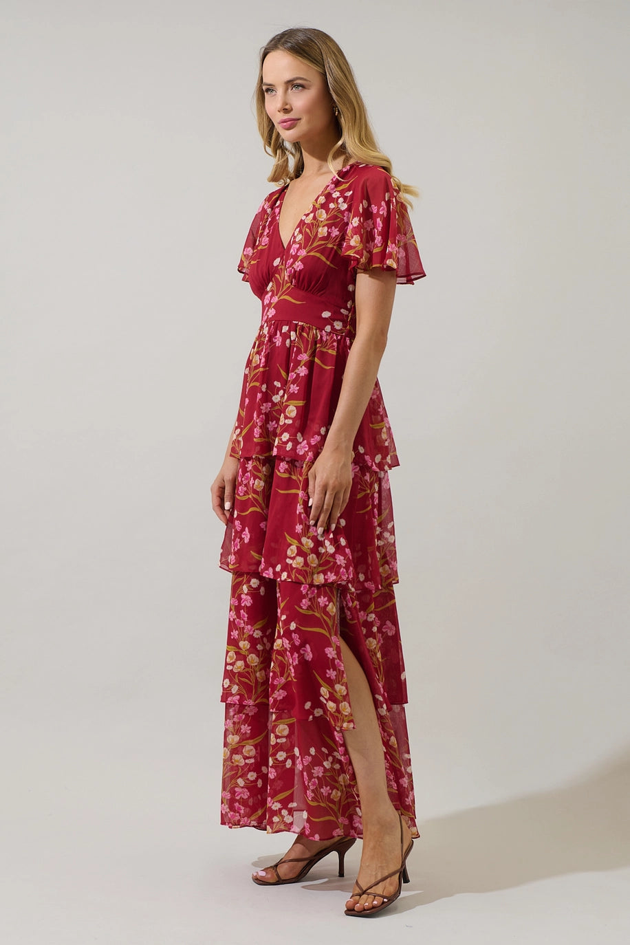 Amabel Tiered Maxi Dress