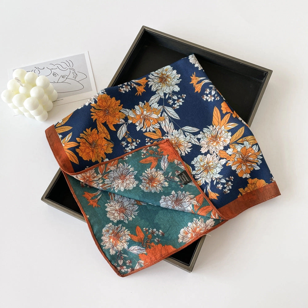 Fall Garden Hair Scarf