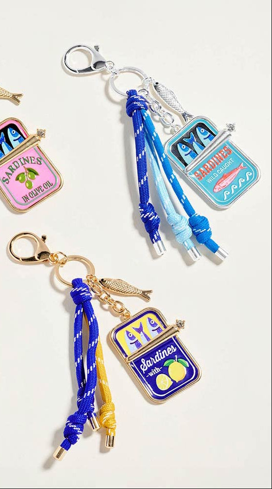 Sardine Can Bag Charm