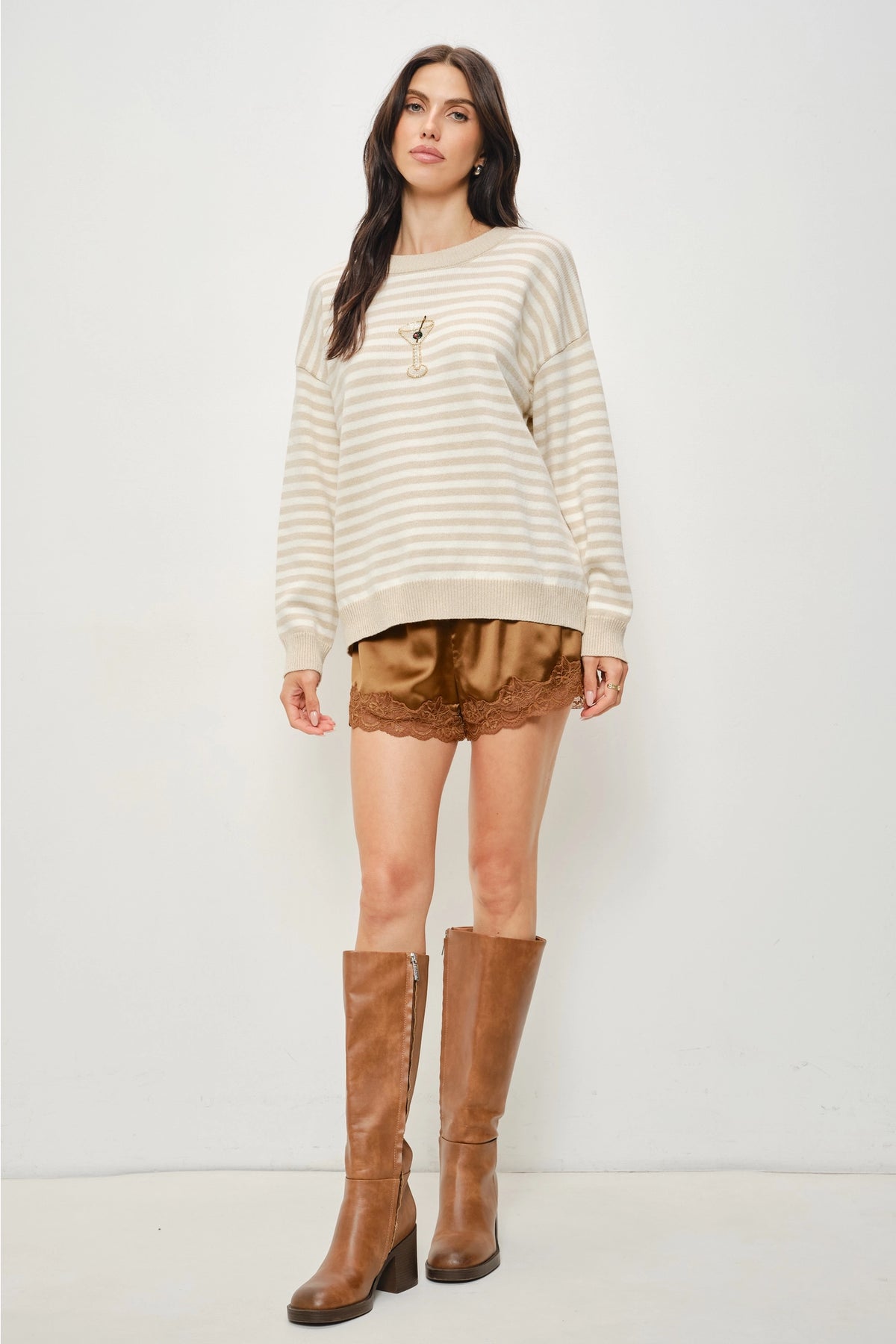 In A Martini Mood Sweater